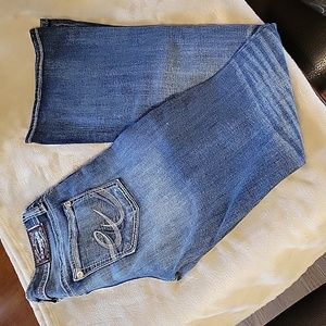 Express Stella Low Rise Bootcut Jeans